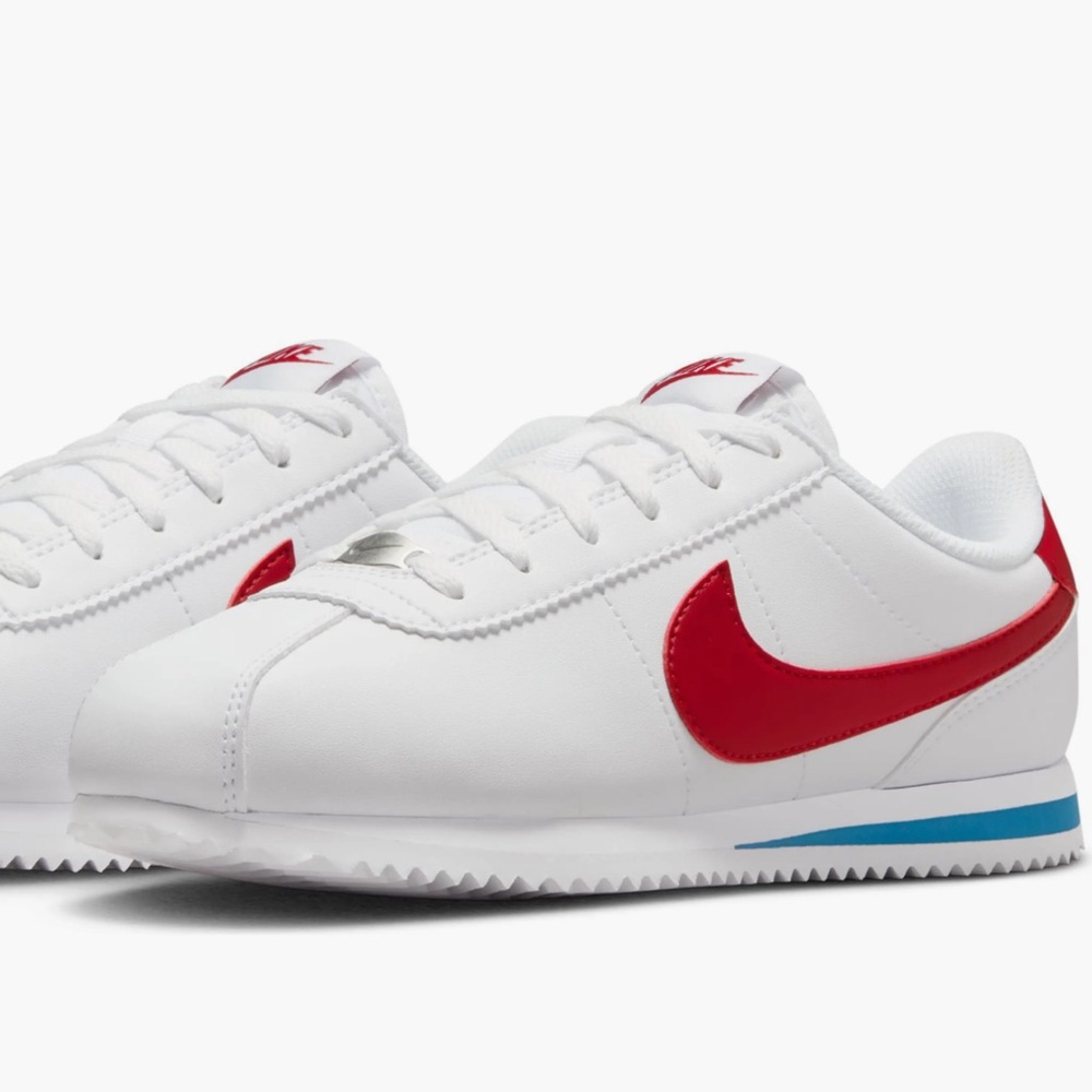 Nike Classic White and Red Cortez